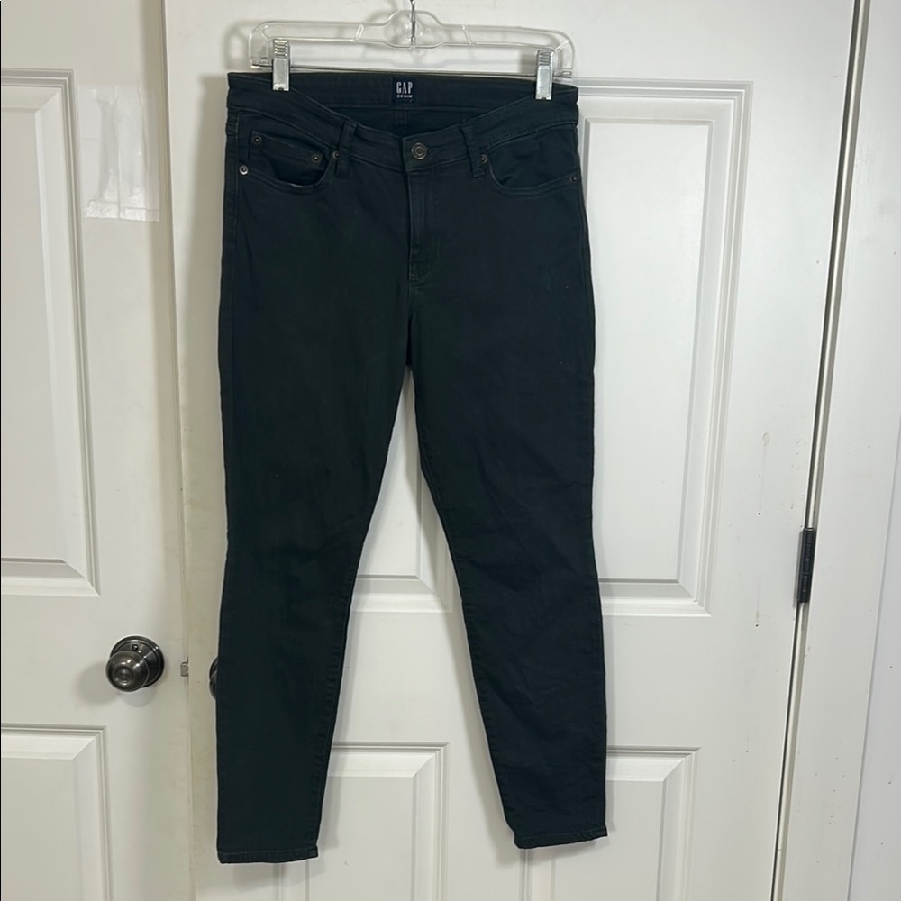 GAP Olive Green Ankle Jeans size 28 denim